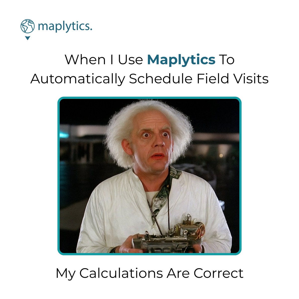 Maplytics's tweet image. When auto-scheduling field visits with #Maplytics works so flawlessly… you’d think #Einstein did the math!

Explore #Automatic Scheduling for your business, today
maplytics.com/map-appointmen…

#FieldSales #Dynamics365 #scheduling
