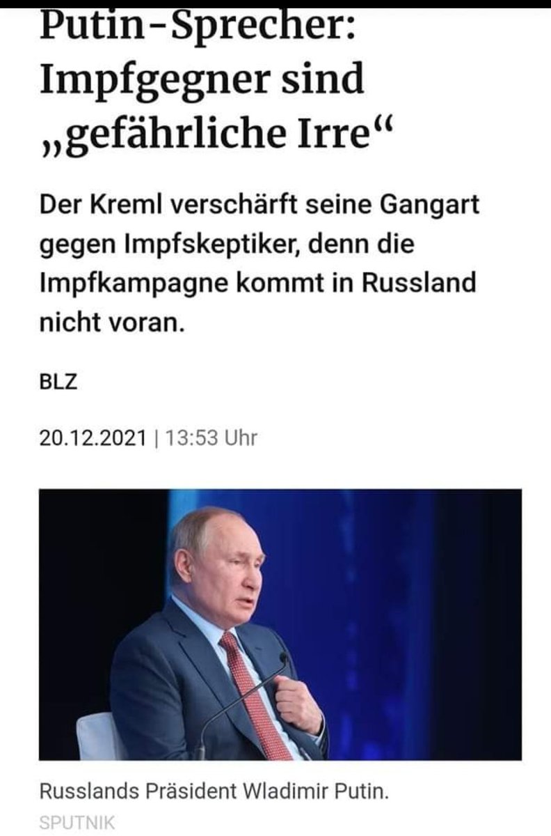 geunerbets's tweet image. Warum ist eigentlich jeder widerliche #impfgegner pro Russland obwohl selbst #putinhitler euch verachtet.

Erklär mal bitte
