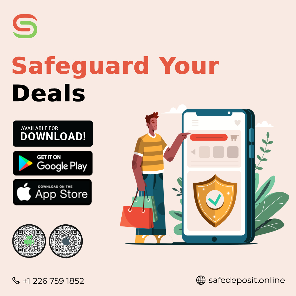 SafeDepositapp's tweet photo. 🛡️ Secure Every Deal with Confidence! 💳📱
With Safe Deposit, your transactions are protected like never before. Whether shopping online or in-store, safeguard your deals and enjoy peace of mind. ✅✨
Visit: https://t.co/qQcXPhPuG5 

#SafeDeposit #SecureTransactions #SmartPayment https://t.co/sL8eephwBJ