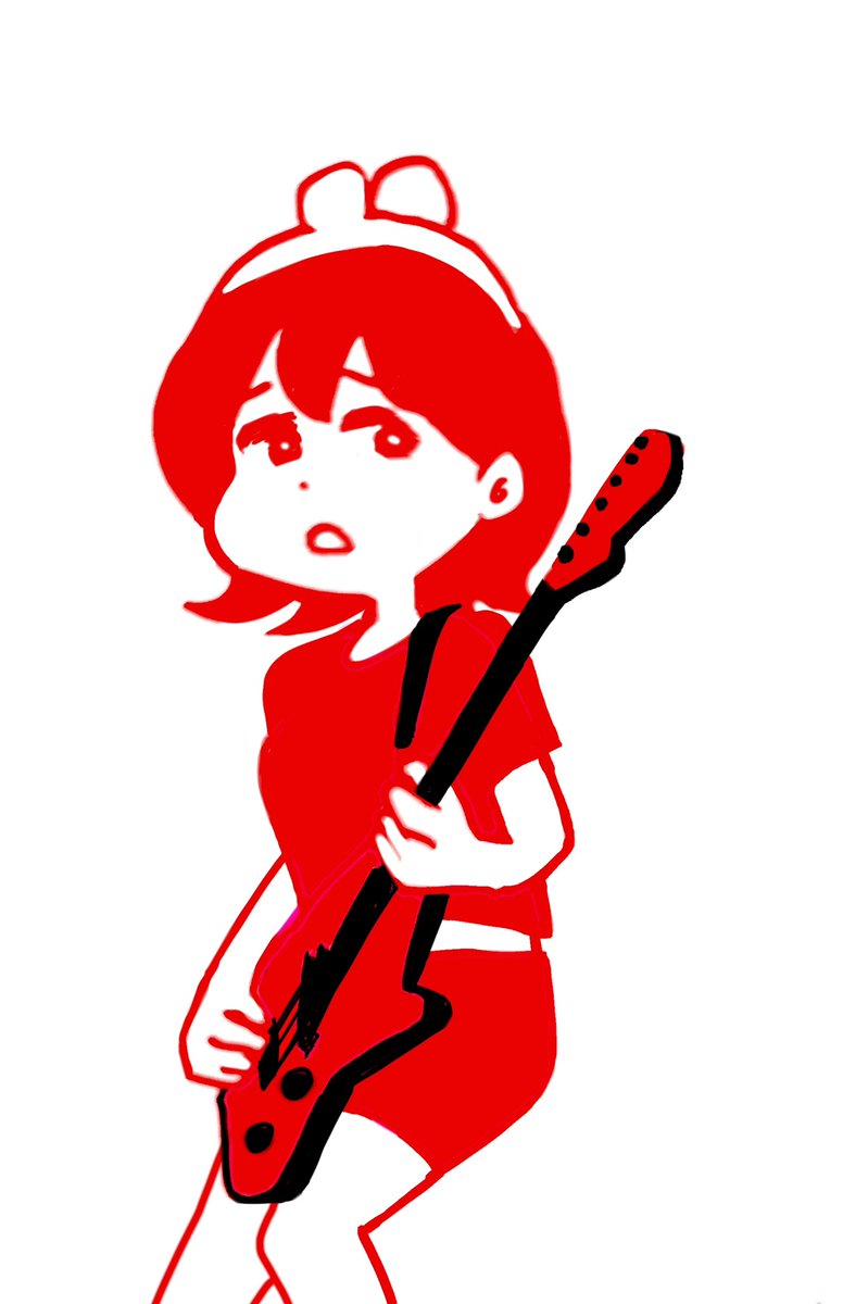 #原作の隣に自分の絵を貼る 