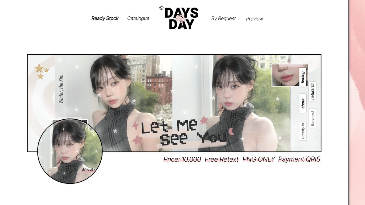 tasyndi's tweet photo. Ada layout ready rs winter liz ningning nih kakak kakak #zonauang https://t.co/vJYfwuY4DN