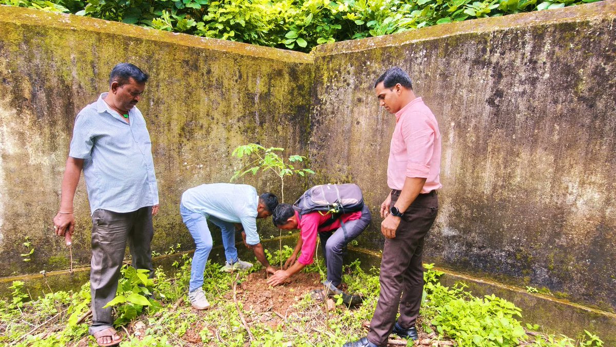 DParsali's tweet photo. Ek Ped Maa Ke Naam 2.0🌱 at Office in the presence of SO Sir.
Planting a tree is more than just adding greenery ,it’s a living tribute to our mothers, who nurture us selflessly.
Let’s honor their love by planting hope for tomorrow.
#EkPedMaaKeNaam #GreenIndia #sustainablefuture♻️ https://t.co/L0g99a8mzI