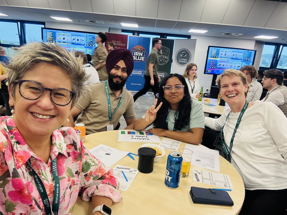 Whether doing Pilates, dancing, running or playing games, our global teammates are in motion across every time zone. #LifeAtNCRAtleos is full of energy and momentum.