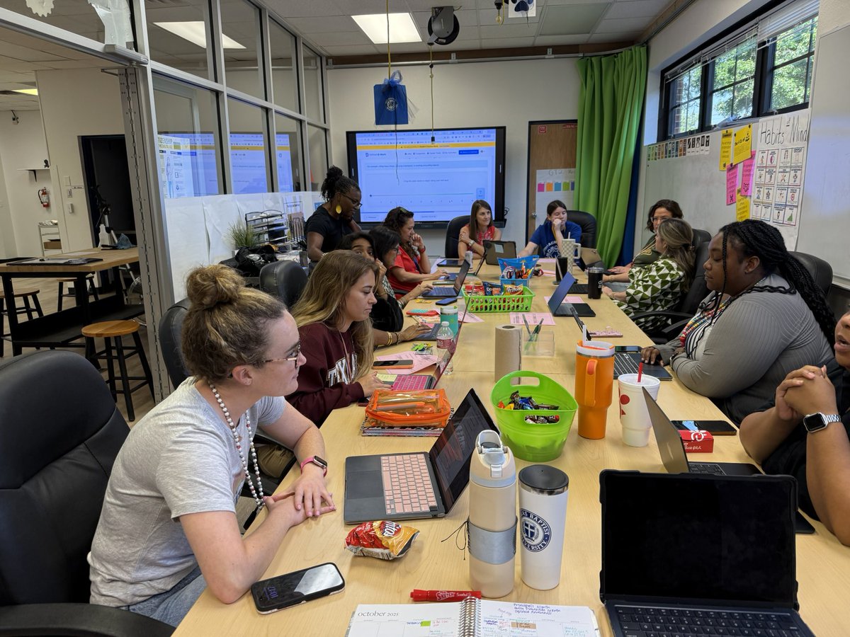 lauren_bolack's tweet image. Impactful PLCs yesterday at @MSTMAGNET! We kicked off with student goal setting, data trackers &amp;amp; portfolios, then shifted into fall PBL planning + Defined Learning. Loved hearing the creative ideas from every grade level. Engaging experiences loading… #EngineerTheFuture