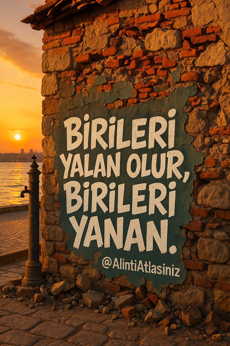 Birileri yalan olur, birileri yanan…
Hayatın en acı gerçeği: Yalanın ateşi, en çok inananı yakar. 🔥