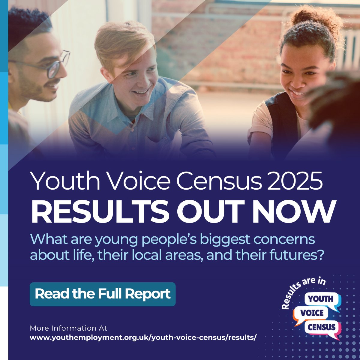YEUK2012's tweet photo. It’s here: the Youth Voice Census 2025 Report is now live! https://t.co/QC4YJvqH7O

With the voices of over 8,200 young people, this year’s findings give us a clear and urgent picture of the challenges and opportunities young people face. https://t.co/7WdZJImE7K