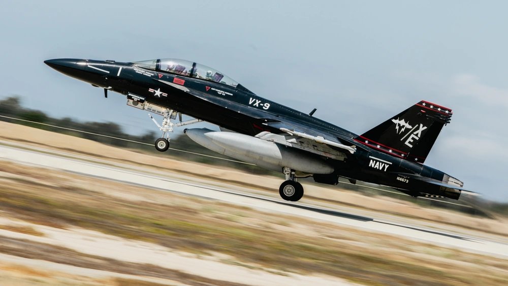 Today's cool photo
Sep 12, 2025
An F/A-18F Super Hornet, attached to Air Test and Evaluation Squadron (VX) 9, takes off from NAS Point Mugu during Gray Flag. Gray Flag 2025 is a large force test event, providing for integration of new capabilities across services and platforms.