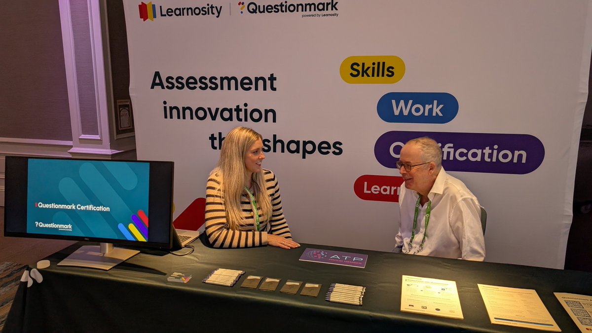 E-ATP has kicked off in Dublin's fair city! We're all set for a day of AI innovation and some great chats about how our assessments can shake up your certification &amp; L&amp;D programs 🪇
Swing by booth 13 to say hi 👋