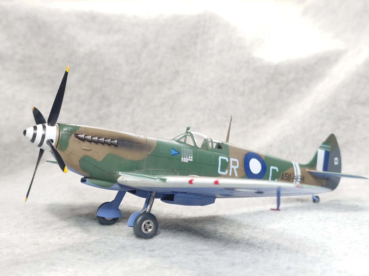 スピットファイア Mk.Ⅷ
クライブ・コールドウェル
エデュアルド1/48
完成|･ω･)ﾉ
