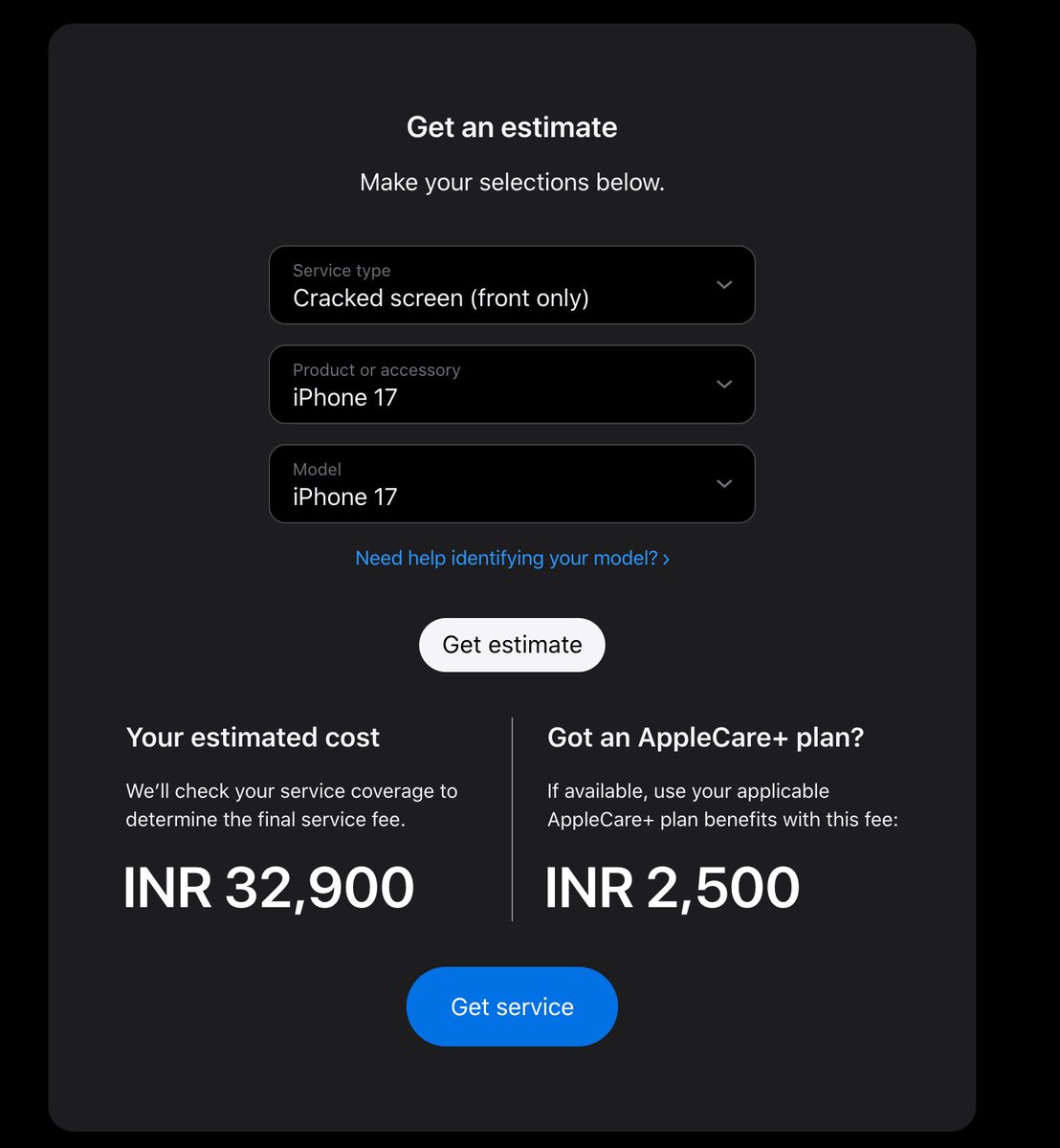 digidoty's tweet image. Saw the iPhone 17 screen replacement price and my heart just cracked 💔 Even more expensive than iPhone 16😱 My advice is.. if you can, get AppleCare+. If not, at least put a good tempered glass… otherwise your wallet will break before the screen does💸
#iPhone17 #Apple