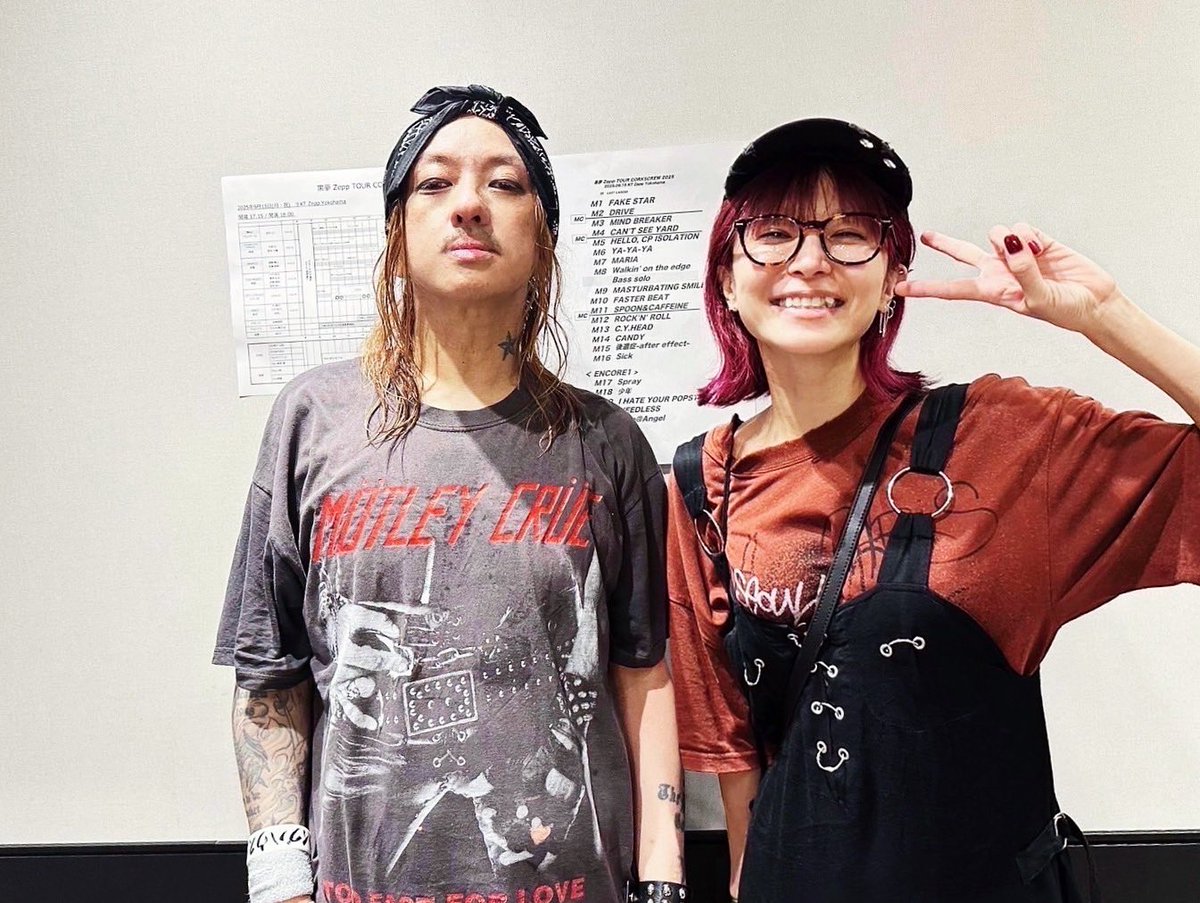 岐阜の大スター先輩、黒夢さんのZepp Tour 『CORKSCREW 2025』に行って