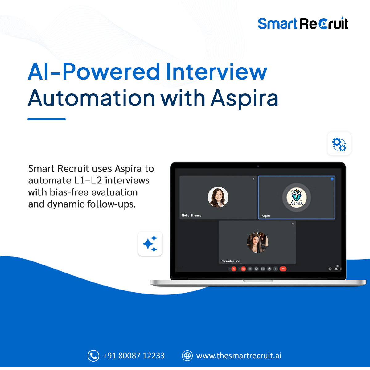 smartrecruitai's tweet image. First interviews shape the hiring journey. 
Aspira automates L1–L2 rounds with bias-free scoring, dynamic follow-ups, and clear insights. Faster and fairer hiring starts here.

#SmartRecruit #AspiraAI #AutomatedInterviews #AIRecruitment