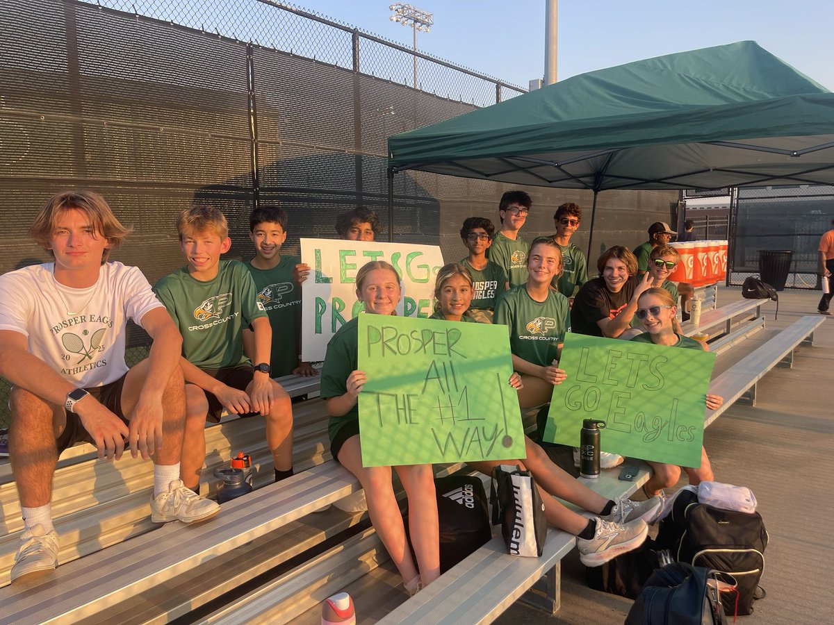 Prosper XC & Track (@prosperxctrack) on Twitter photo Last night was a great night for some tennis! 🎾 <a href="/prosper_tennis/">PROSPER TENNIS</a> is a team full of true competitors - great job!! Last night was a great night for some tennis! 🎾 <a href="/prosper_tennis/">PROSPER TENNIS</a> is a team full of true competitors - great job!!