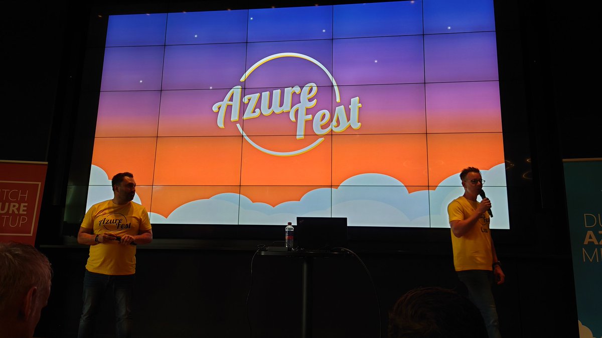 autosysops's tweet image. Time for #AzureFest!