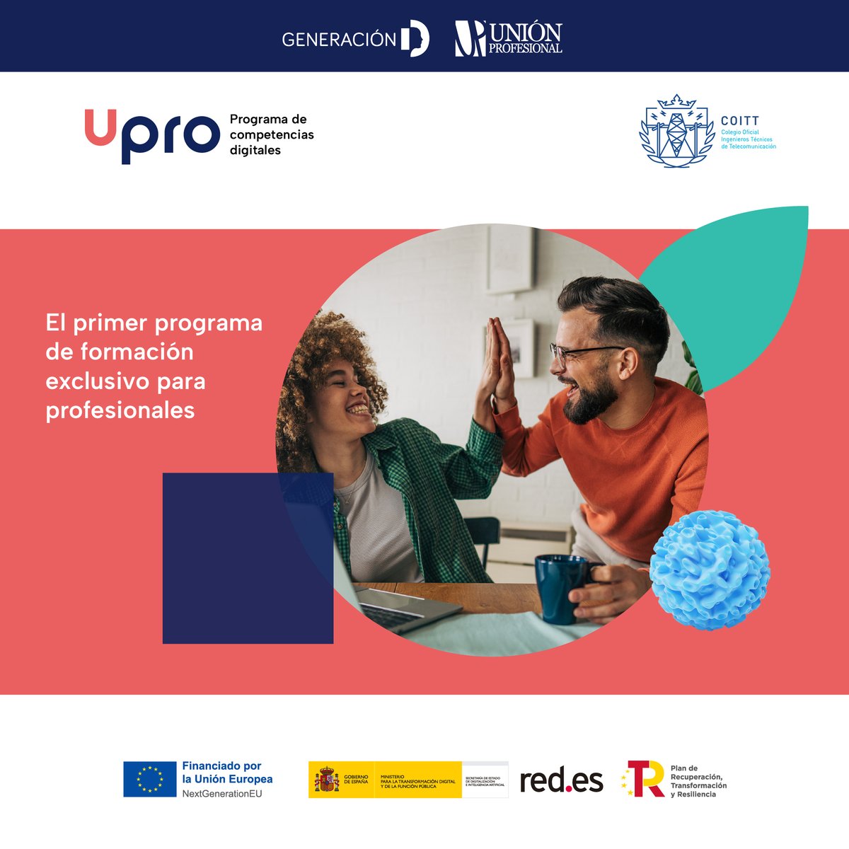 🚀COITTA-Telecos (@coitta_aagit) on Twitter photo Todavía está abierto el pre registro en el Programa de Competencias Digitales de <a href="/UProfesional/">Unión Profesional</a>
📚 Formación gratuita en IA y entorno digital para colegiados.
⏳Plazo abierto hasta el 30/09 ¡No te quedes fuera!
📝…tenciasdigitales.unionprofesional.com/formulario-de-…
ℹ️telecos.zone/index.php/actu… Todavía está abierto el pre registro en el Programa de Competencias Digitales de <a href="/UProfesional/">Unión Profesional</a>
📚 Formación gratuita en IA y entorno digital para colegiados.
⏳Plazo abierto hasta el 30/09 ¡No te quedes fuera!
📝…tenciasdigitales.unionprofesional.com/formulario-de-…
ℹ️telecos.zone/index.php/actu…