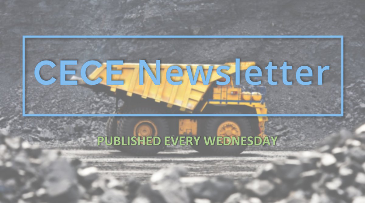 This week's news 📬

🚧 #CECEsummit 2025: register now!
🚧 CECE's key requests for Environmental Omnibus 🖋️
🚧 EU #DataAct comes into force
🚧 CECE September Market Update: access the material 📽️
🚧 CECE joins <a href="/EITRawMaterials/">EIT RawMaterials 🇪🇺</a> Partner Day

Read more 👉 bit.ly/3K7Cl0n