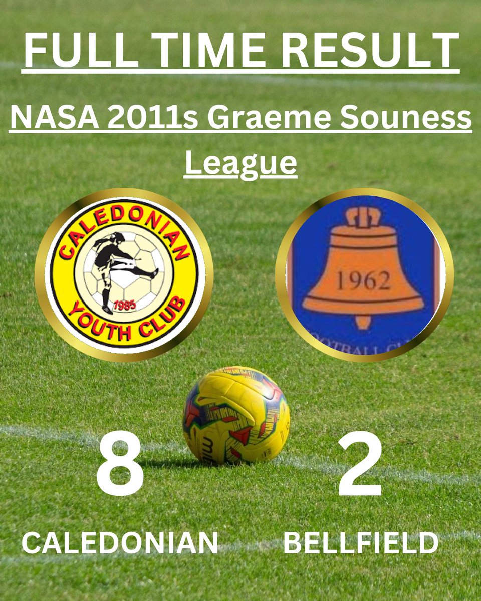 It was a victory for our 2011s last night in their league match against Bellfield.