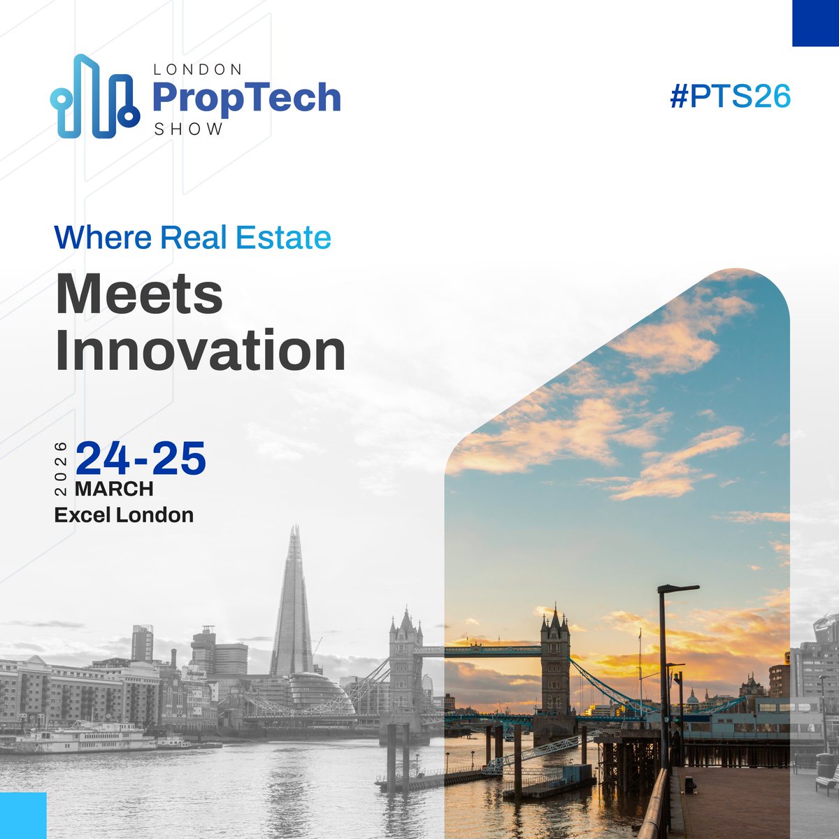 ProptechShow's tweet image. We have strategically updated the dates for London PropTech Show!

Join us on 𝟐𝟒–𝟐𝟓 𝐌𝐚𝐫𝐜𝐡 𝟐𝟎𝟐𝟔 at @ExceLLondon for the latest in PropTech innovation, networking, and insights.

#PTS26 #PropTech #Innovation #RealEstate