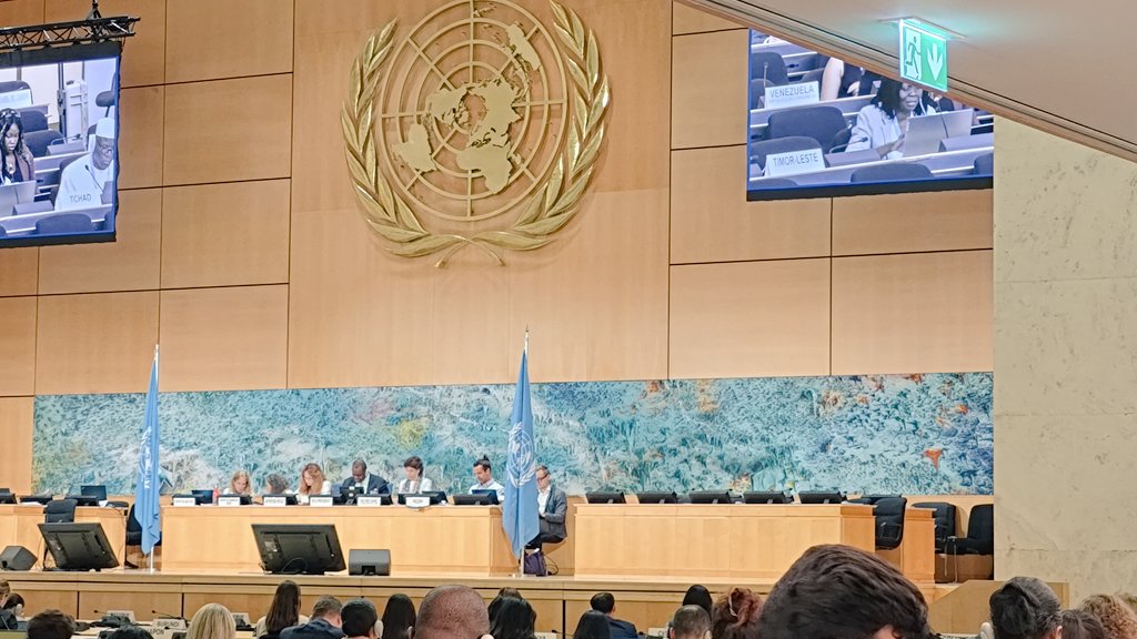 Good morning Geneva @ UN headquarters in Geneva. As an English colony whose wealth &amp; identity are looted by the English coloniser, Scotland has an inalienable right under international law to decolonisation, liberation &amp; sovereignty freed from the illegal occupier. Watch closely;