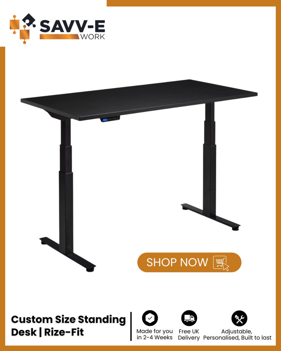 savvework's tweet image. Why settle for one-size-fits-all? ✨

Be among the first to create a setup that adapts to you – not the other way round.

🔗 Explore the perfect fit: savv-e.co.uk/products/custo…?

#savvework #activeoffice #customdesk #standingdesk #ergonomicfurniture