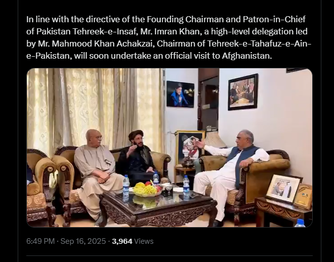 iampakeeza98's tweet photo. PTI’s mask is off! Instead of standing with the families of our martyrs, they bow before TTP’s protectors. This is not politics ... this is treachery! Taliban apologists can never represent Pakistan.
#PTIExposed #TTP #TalibanApologists #PakistanFirst #NoToTerrorism https://t.co/Eezjr1n3w0
