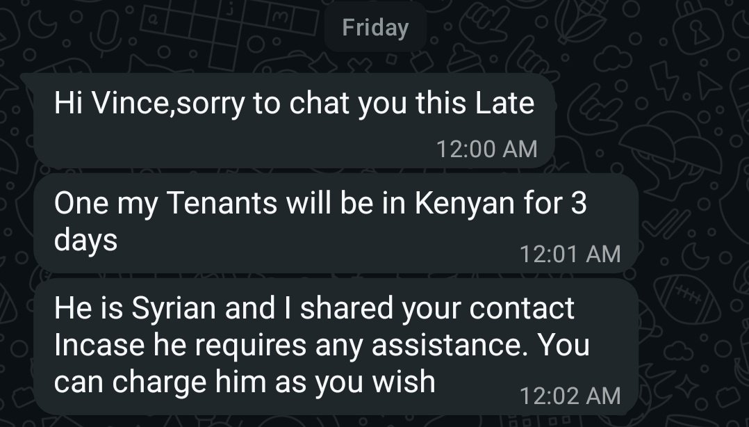 My diaspora clients hukua vibes tupu.
Nakuanga very grateful wadau.