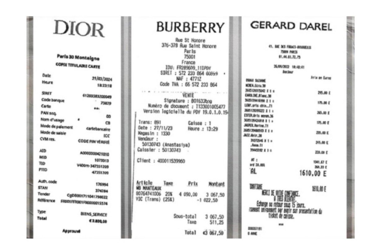 HALLUCINATION. Avec nos impôts messieurs dames. Je rappelle : aucun entrepreneur ni commercial n’a le droit de déclarer ses costumes comme une charge professionnelle. De quel droit nos impôts paieraient tout ça ?