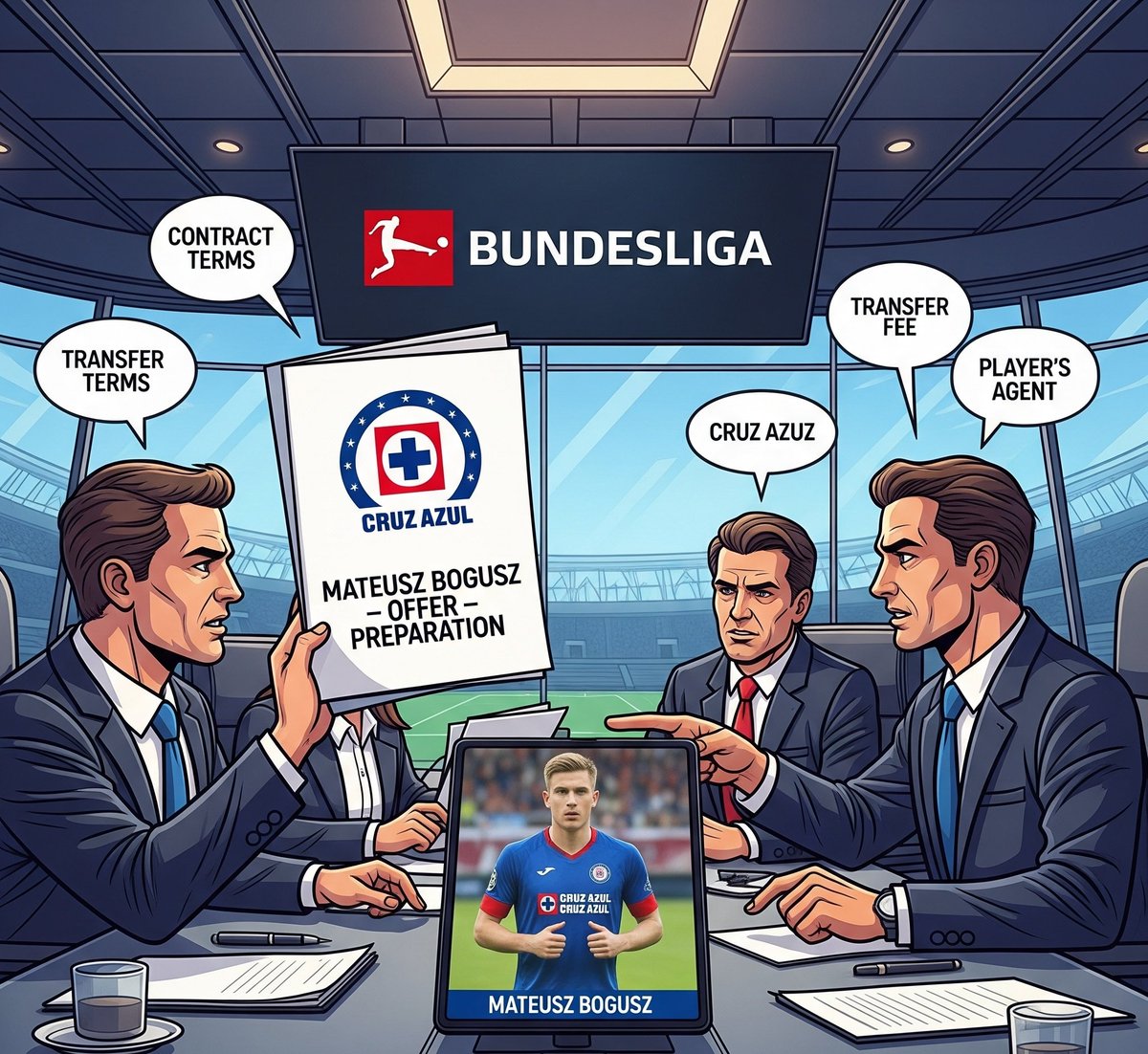 Mateusz Bogusz otw Bundesliga?
Selengkapnya👇
zhevashevchenko.blogspot.com/2025/09/mateus…

#Bogusz #Bundesliga #CruzAzul