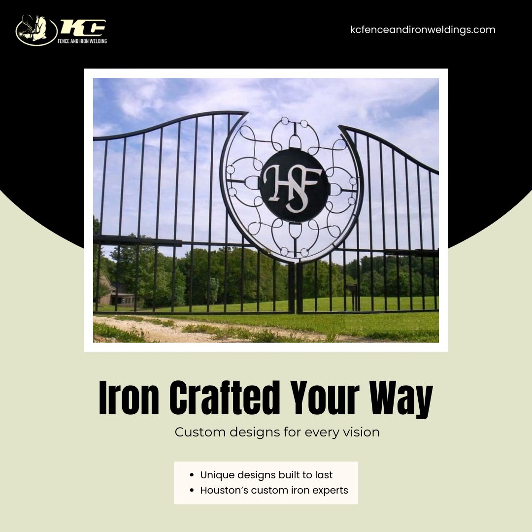 KCFenceIron's tweet image. Bring your vision to life with Custom Iron Works in Houston. KC Fence &amp;amp; Iron Weldings creates unique iron designs that add elegance, safety, and durability to any space.
kcfenceandironweldings.com
#CustomIronwork #HoustonIronwork #IronExperts #KCfence #IronDesigns #StylishIron