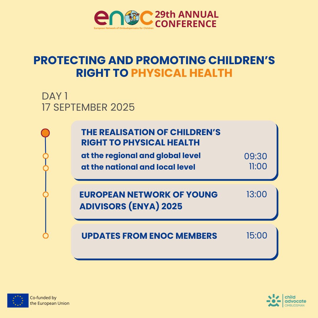 European Network of Ombudspersons for Children tweet media