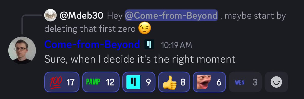 odbashWizard's tweet image. CFB can remove the first (or several) zeros from the price when he decides it’s the right time. He’s not just making empty words, he proved his point by creating the first #UPoW tick chain and building a machine that can generate unlimited money 'brrrr' on Monero, with weekly…