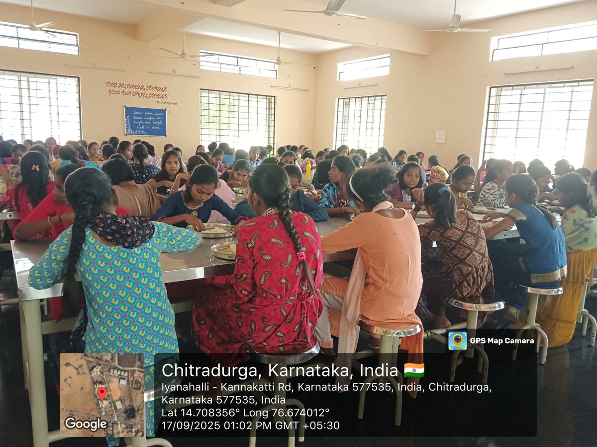 Lunch #SocialAudit_SWDMeals #SocialWelfare_Karnataka