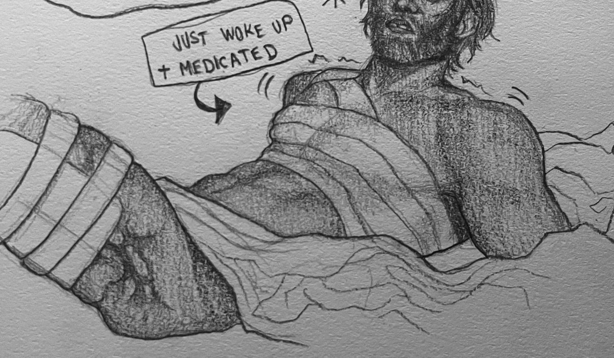 lazy_artist69's tweet photo. I should draw him more looking like a renaissance painting tbh
#jayvik #jayce https://t.co/Mu4GIyvGgt