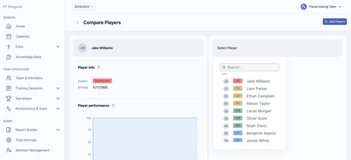 🚀 New Update: Smarter Session Planning &amp; Player Comparison
✅ Filter drills in seconds
⚡ Compare players instantly
Coaching = better decisions, less wasted time.
🔗 Link in bio to try it!