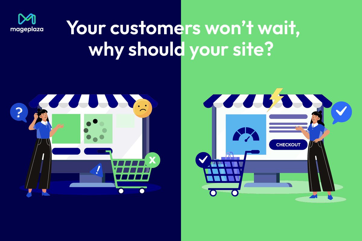 ⏱️ This holiday season, every second counts.
Shoppers won’t wait for slow sites — they’ll move on to the next store.
Mageplaza’s Speed &amp; Performance Optimization keeps your store fast, stable &amp; ready for peak season 🚀
👉 bit.ly/3GvUa7N
#Magento #Ecommerce #HolidaySales