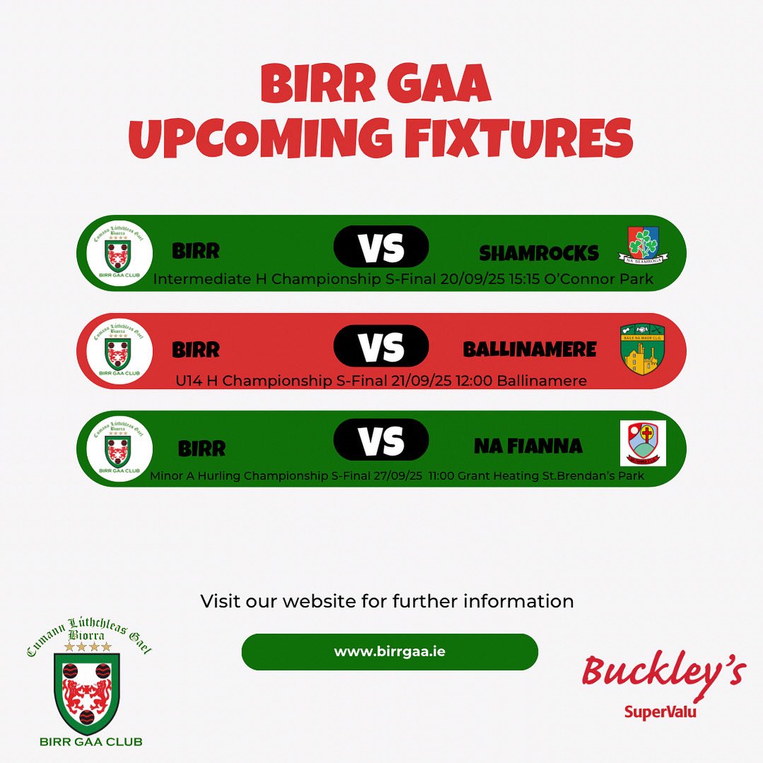 Birr GAA tweet media