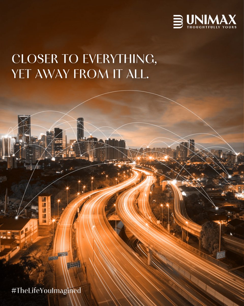 UniMaxWorld's tweet photo. UniMax World brings the life you imagined, perfectly positioned to keep you near all essentials while offering the serenity you deserve.
#UnimaxWorld #TheLifeYouImagined #CityAndSerenity #NearToEverything #EssentialsAtReach #PeacefulLiving #ComfortAndConvenience #ModernResidences https://t.co/EU63M1CsqO