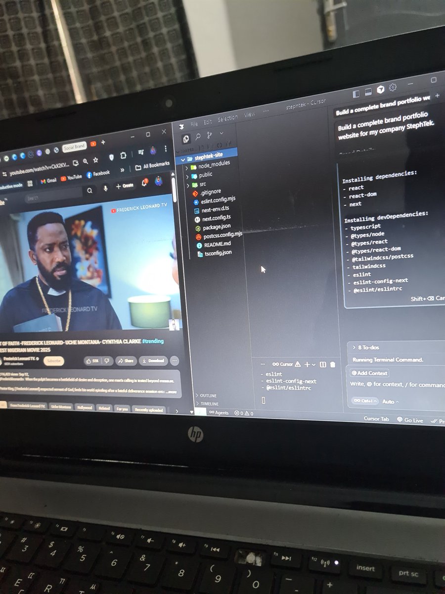 steph_tek's tweet image. The beauty of vibe coding? It’s the rhythm of creating something new while a movie plays in the background. Every line of code syncing with every scene. It’s not distraction, it’s harmony — flow at its finest.
#VibeCoding #CodeLife #DevFlow #TechVibes
