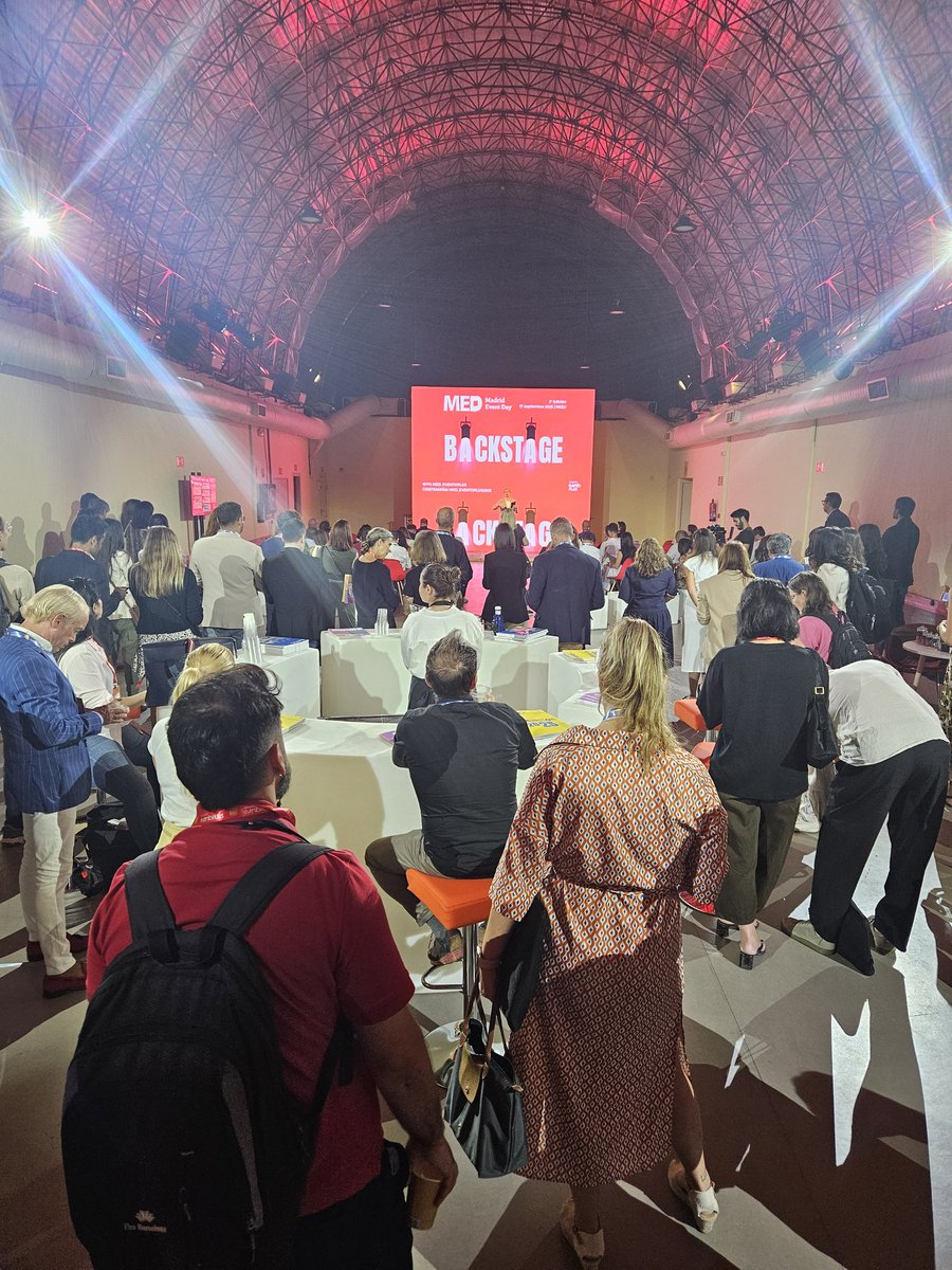 Hoy acudimos al #MED2025 de Eventoplus en el conoceremos las últimas novedades del sector MICE, donde los mejores nos hablarán de Innovación y buenas prácticas.