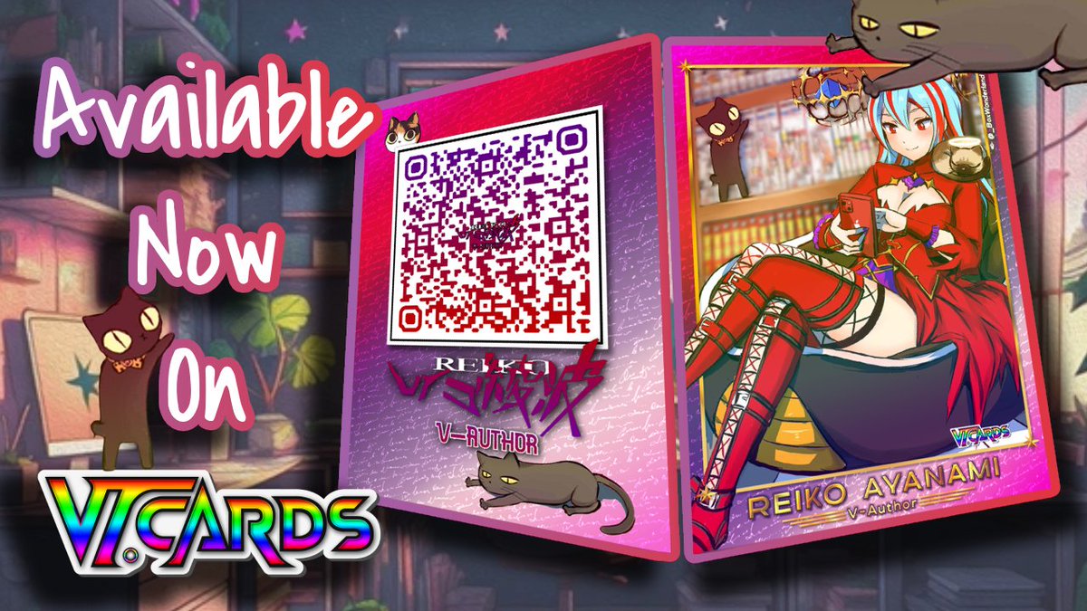 VT.Cards (@_vtcards_) on Twitter photo 🍰🖋️ She’s smol, she’s sharp, and every word hits like a plot twist~
✒️The official <a href="/ReikoWrites/">Reiko Ayanami | V-Author 🐒⚛️</a> VTuber trading card is live!🖋️
Ink-stained fingers, chaotic charm — ready to add to your deck 👿📚
🛒👉vt-cards.com/product/reiko-a
#VTuber #TradingCards 🍰🖋️ She’s smol, she’s sharp, and every word hits like a plot twist~
✒️The official <a href="/ReikoWrites/">Reiko Ayanami | V-Author 🐒⚛️</a> VTuber trading card is live!🖋️
Ink-stained fingers, chaotic charm — ready to add to your deck 👿📚
🛒👉vt-cards.com/product/reiko-a
#VTuber #TradingCards