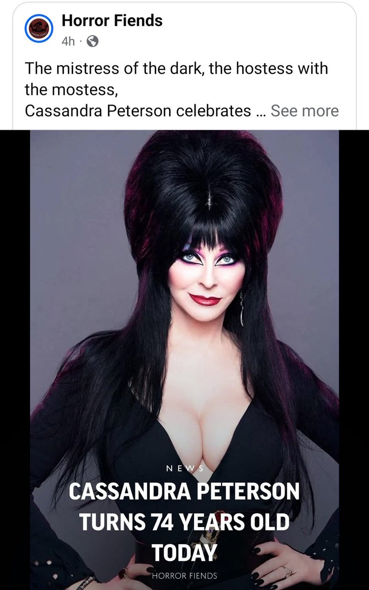 EDJEventsPromot's tweet image. Happy Birthday Cassandra Peterson!!! Aka Elvira Mistress of the Dark #HappyBirthdayCassandraPeterson #HappyBirthdayElvira