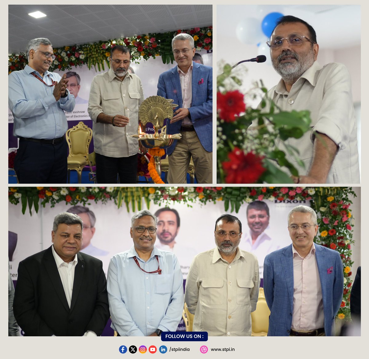 STPI (@stpiindia) on Twitter photo Dr. <a href="/nishikant_dubey/">Dr Nishikant Dubey</a>, Hon’ble Member of Parliament, Godda Constituency, Jharkhand, at the inaugural program of DISHA in STPI-Deoghar, highlighted the transformative potential of the program in shaping the future of Deoghar and the region.
He emphasized that:
➡️The "Dixon Dr. <a href="/nishikant_dubey/">Dr Nishikant Dubey</a>, Hon’ble Member of Parliament, Godda Constituency, Jharkhand, at the inaugural program of DISHA in STPI-Deoghar, highlighted the transformative potential of the program in shaping the future of Deoghar and the region.
He emphasized that:
➡️The "Dixon