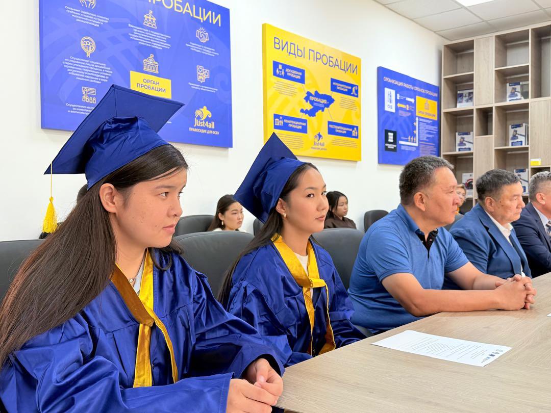 georgeabadjian's tweet photo. With support of #JUST4ALL and @EUinKyrgyzstan a resource centre was established and a specialized diploma on #Probation introduced at the Law Faculty in #Bishkek (KNU_Balasagyn). Congrats to the first cohort on diplomas. @oliverstolpe  @un_kyrgyzstan @UNODC_ROCA @ph_meissner https://t.co/LGgZJWVpHS