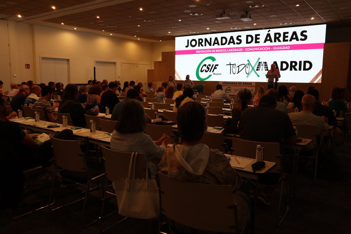CSIF Madrid (@csif_uamadrid) on Twitter photo 🎤 <a href="/CSIF_UAMadrid/">CSIF Madrid</a> celebra hoy la jornada Prevención de Riesgos Laborales con diversas intervenciones.
‼️Hay que destacar la importancia de #PRL para garantizar la salud y la seguridad de los trabajadores. 🎤 <a href="/CSIF_UAMadrid/">CSIF Madrid</a> celebra hoy la jornada Prevención de Riesgos Laborales con diversas intervenciones.
‼️Hay que destacar la importancia de #PRL para garantizar la salud y la seguridad de los trabajadores.