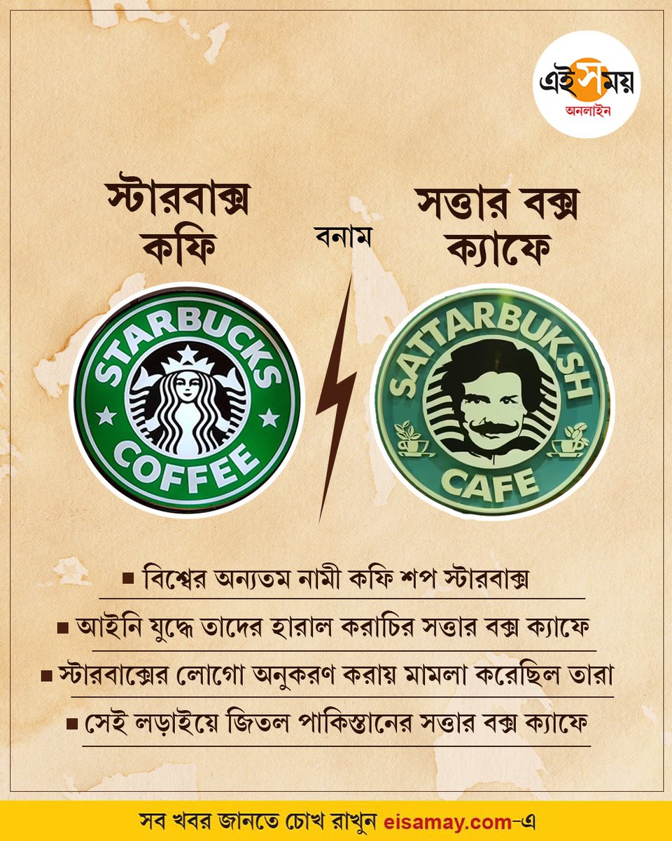 Ei_Samay's tweet photo. কে জিতল এই লড়াইয়ে?
#starbucks #sattarbuksh #eisamay #eisamayonline