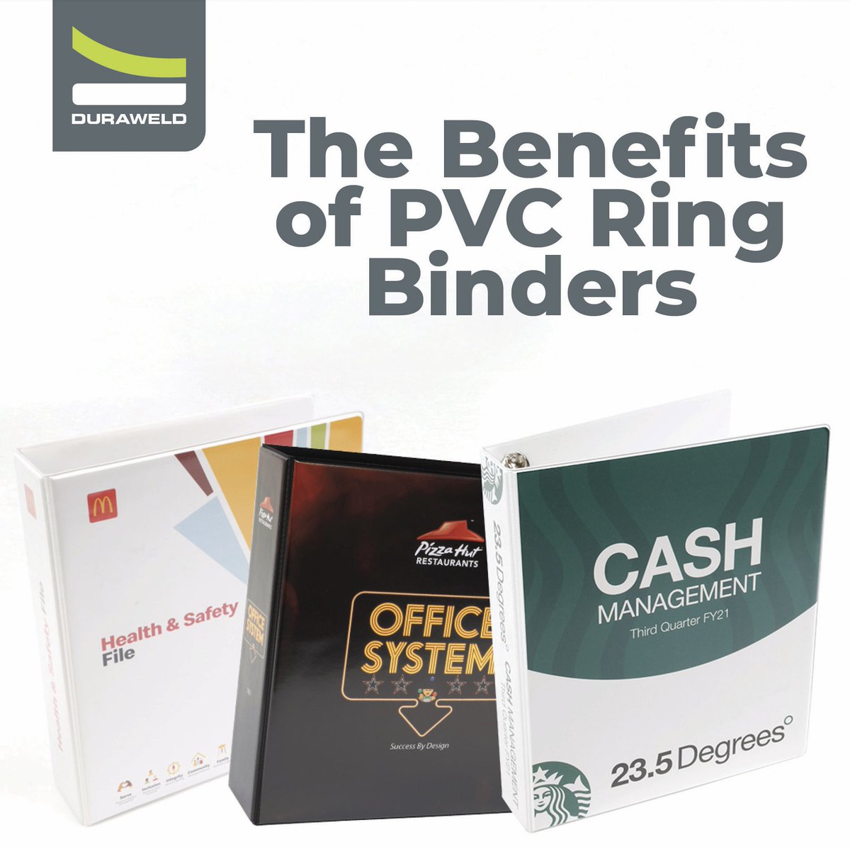 When it comes to organisation and document storage, PVC ring binders offer a reliable and long-lasting solution.

Find out more on our recent blog duraweld.co.uk/pvc-ring-binde…
