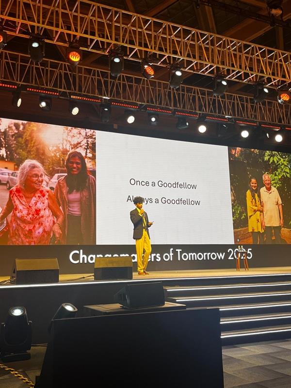"Disrupt with the heart.” 💡

Shantanu Naidu, General Manager &amp; Head – Strategic Initiatives, Tata Motors, took Centre Stage with a powerful keynote: The Language of Care: How Empathy Shapes the Future of Innovation.

A reminder that empathy is the true engine of progress.
