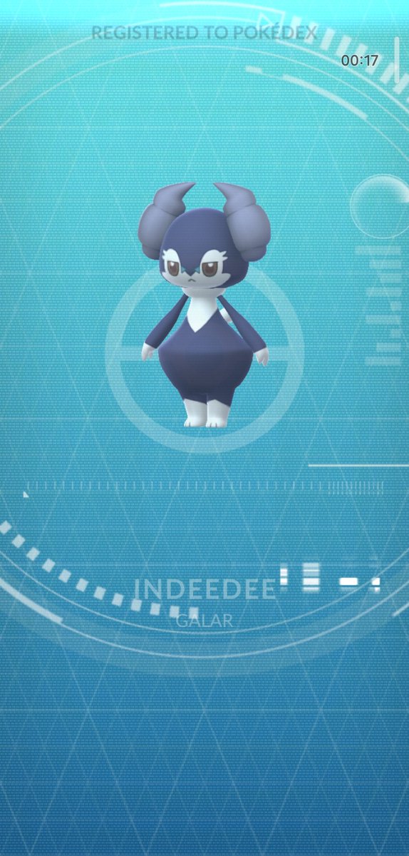 PGTravelerOf's tweet image. #Indeedee new entry in #Pokedex #PokemonGo