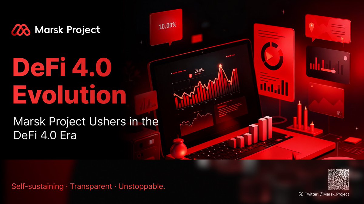 Marsk_Project's tweet photo. DeFi 4.0 Evolution

🌌 DeFi 4.0 isn’t coming — it’s already here.

Self-sustaining. Transparent. Unstoppable.

 #MarskProject is the evolution. 🚀

#DeFi #Web3 #BNB https://t.co/6QN6k8gd7k