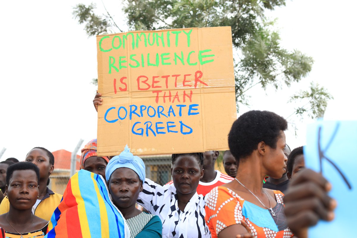 Grass root communities ought to be accounted for in discussions and policy formulations in the field of  extractive industries.We've  witnessed oil companies and their look alikes deliberately ignoring the voices of affected communities.We demand accountability. #Peopleoverprofit